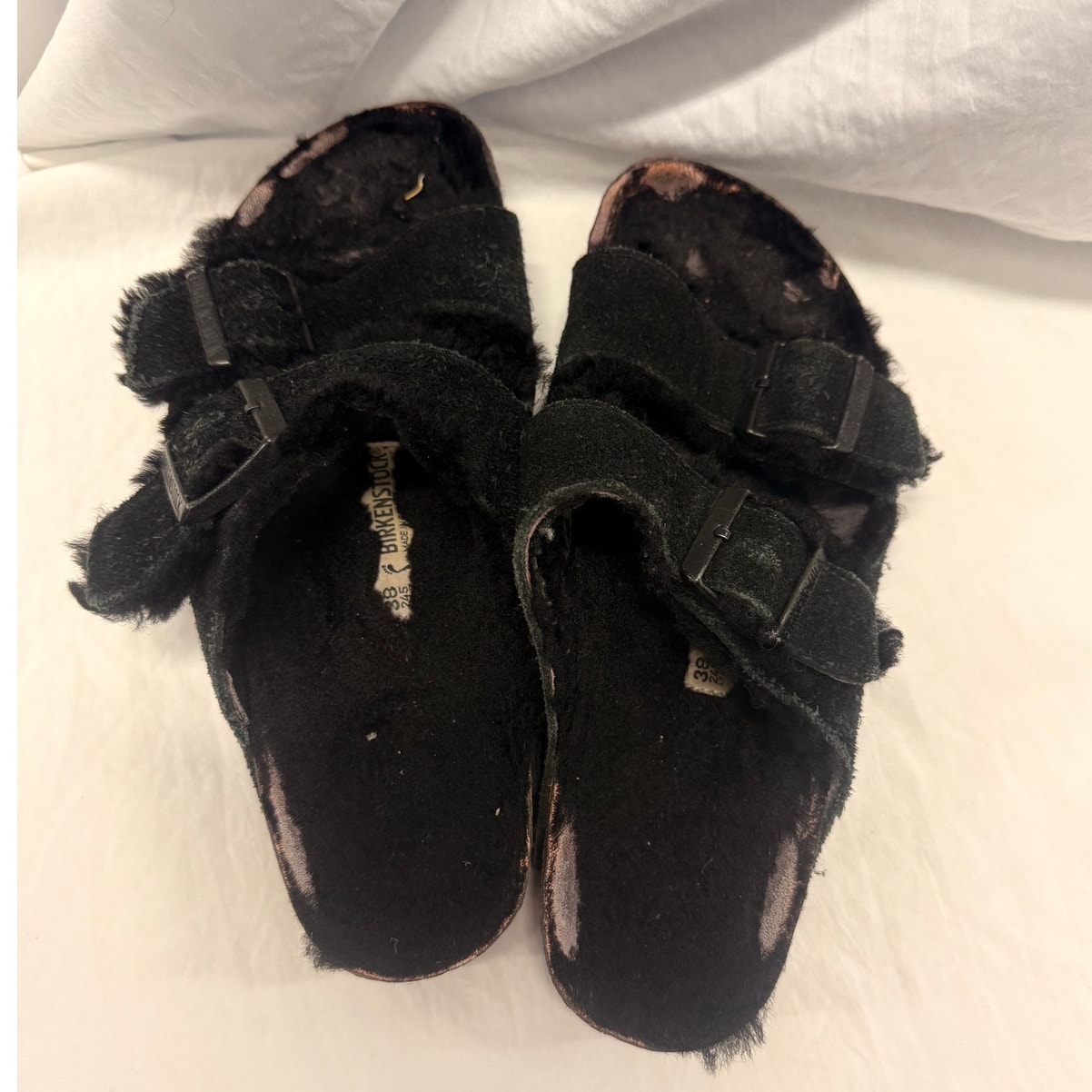 Birkenstock Arizona Shearling Slippers Eu 38 Summer Hiking Europe